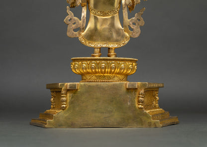 1000-Armed Avalokiteshvara Statue | Authentic Handcrafted Sculpture