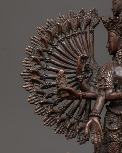 1000 Armed Chenrezig Statue | Sahasrabhuja Avalokiteshvara Tibetan