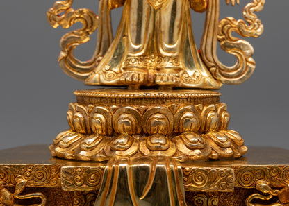 Hand-Carved 1000-Armed Chenrezig Statue | Avalokiteshvara Deity