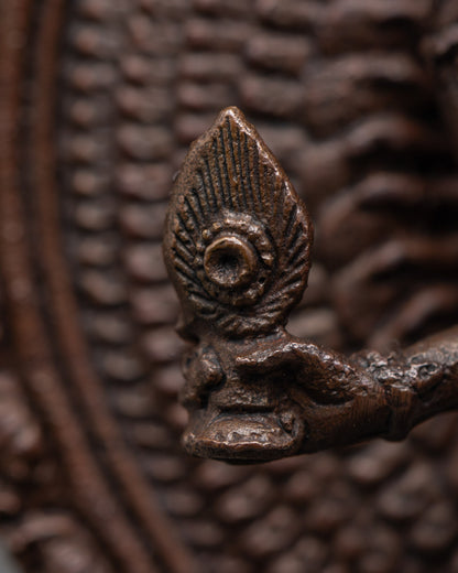 Oxidized 1000 Arm Chenrezig Statue | Spiritual Tibetan Buddhist Decor