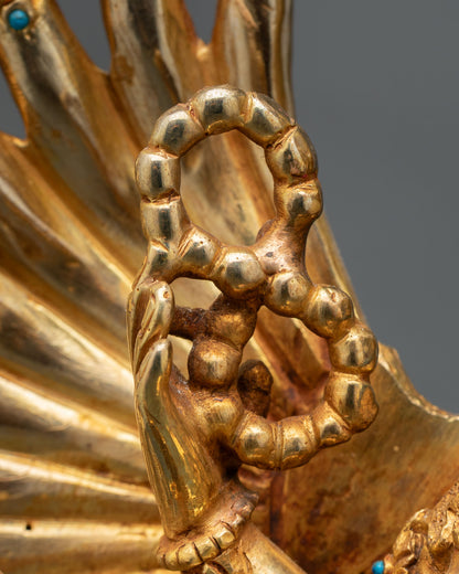 Tibetan 1000-Armed Chenrezig Statue | Buddhist Altar Decor