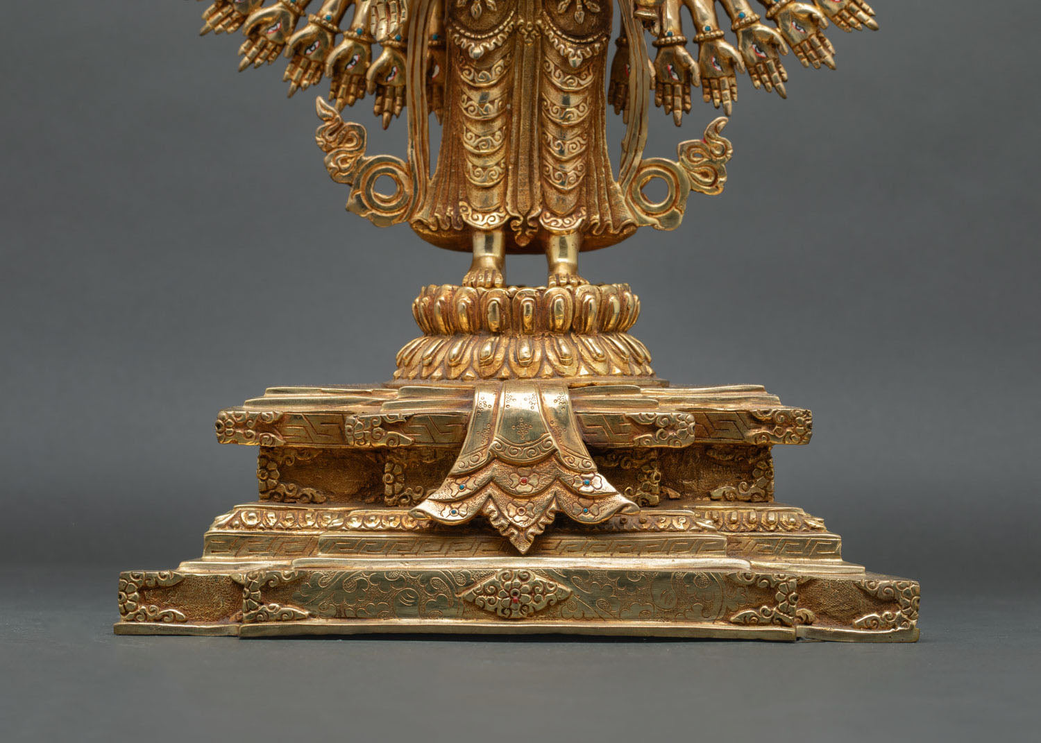 Tibetan 1000-Armed Chenrezig Statue | Buddhist Altar Decor