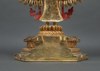 Tibetan 1000-Armed Chenrezig Statue | Buddhist Altar Decor