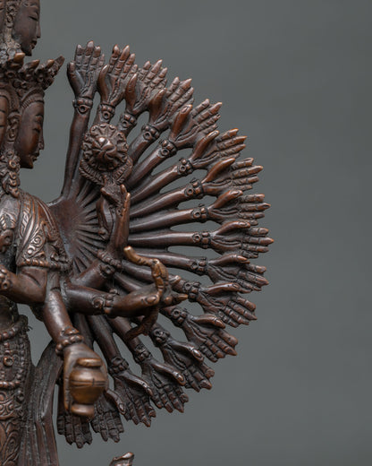 1000 Arm Chenrezig Statue