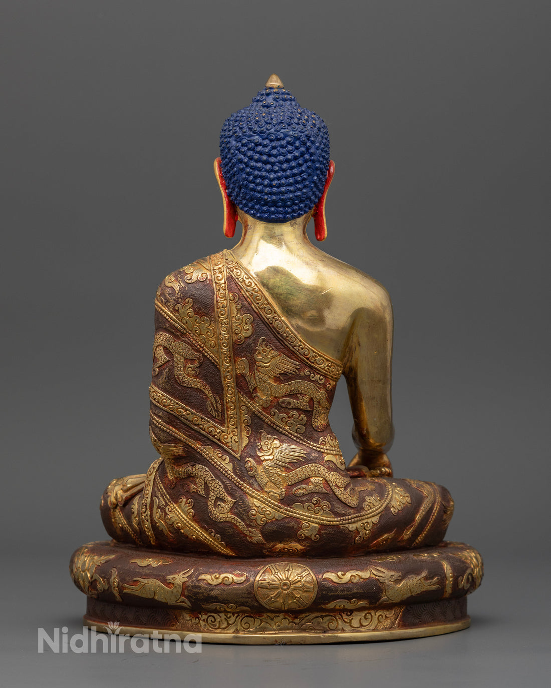 Buddha Shakyamuni Statues: Handcrafted Treasures with 24K Gold