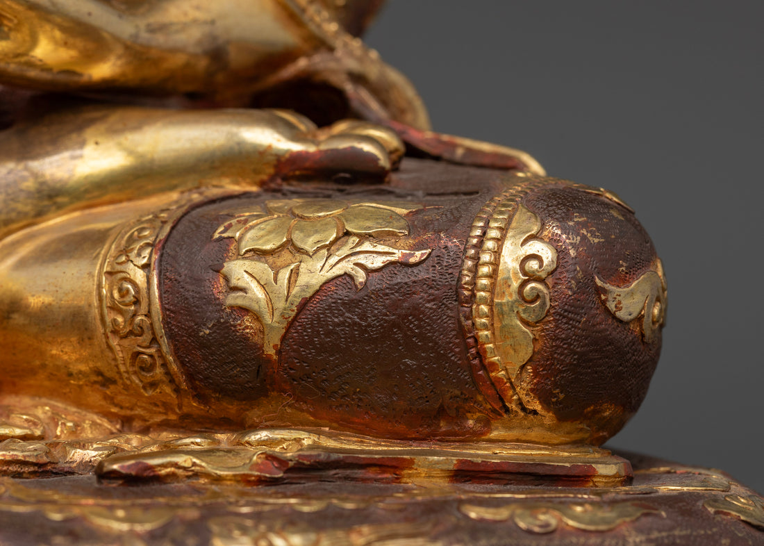 Buddha Shakyamuni Statues: Handcrafted Treasures with 24K Gold