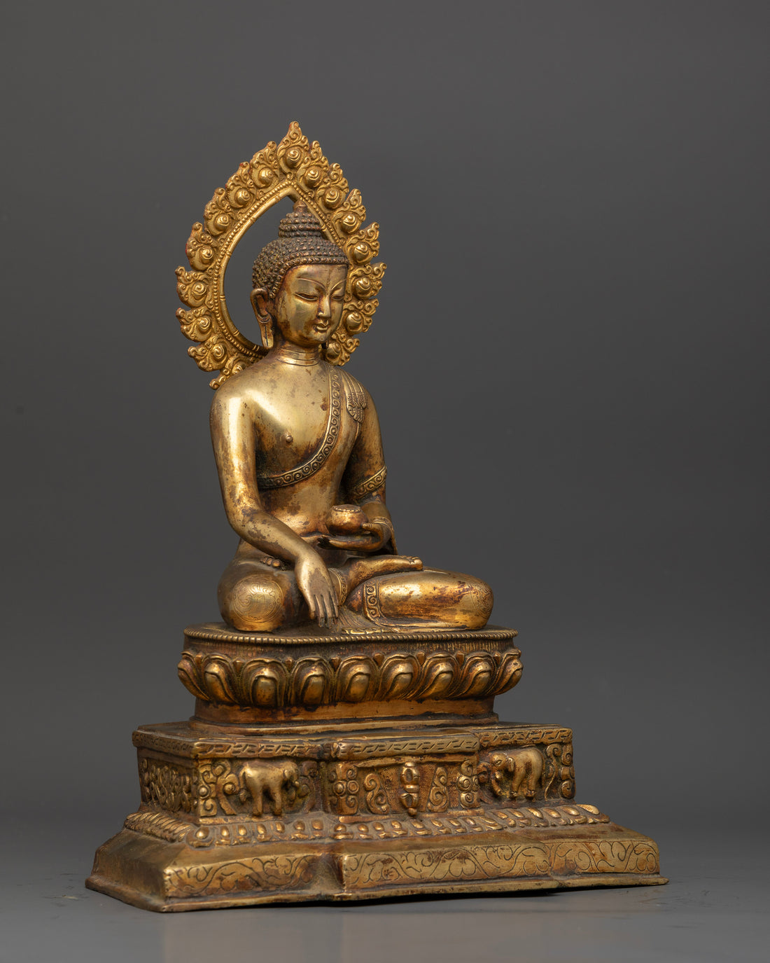 Antique Three Buddha Set: Embodying the Three Jewels of Buddhism