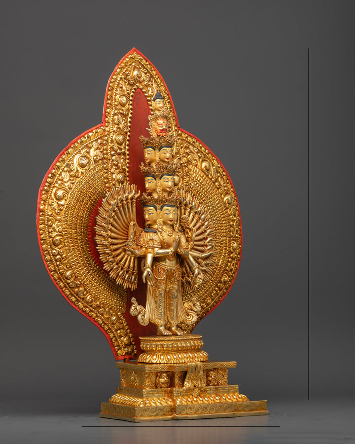 Heavenly 1000-Armed Chenrezig Statue: Symbol of Universal Love