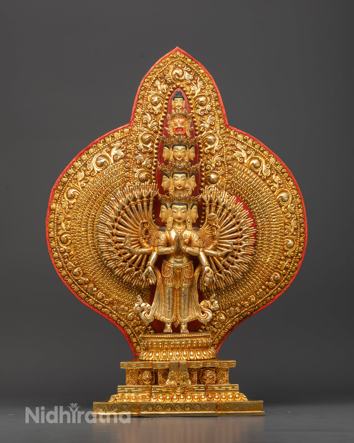 Heavenly 1000-Armed Chenrezig Statue: Symbol of Universal Love