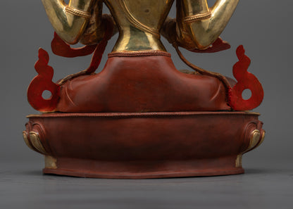 Divine Chenrezig Statue - A Sacred Icon of Compassion