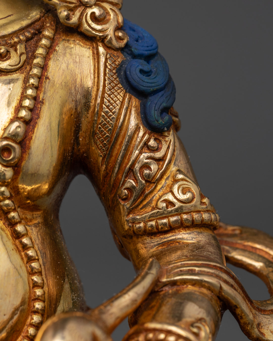 Dzambhala Wealth Statue: Tibetan Craftsmanship & Spiritual Energy