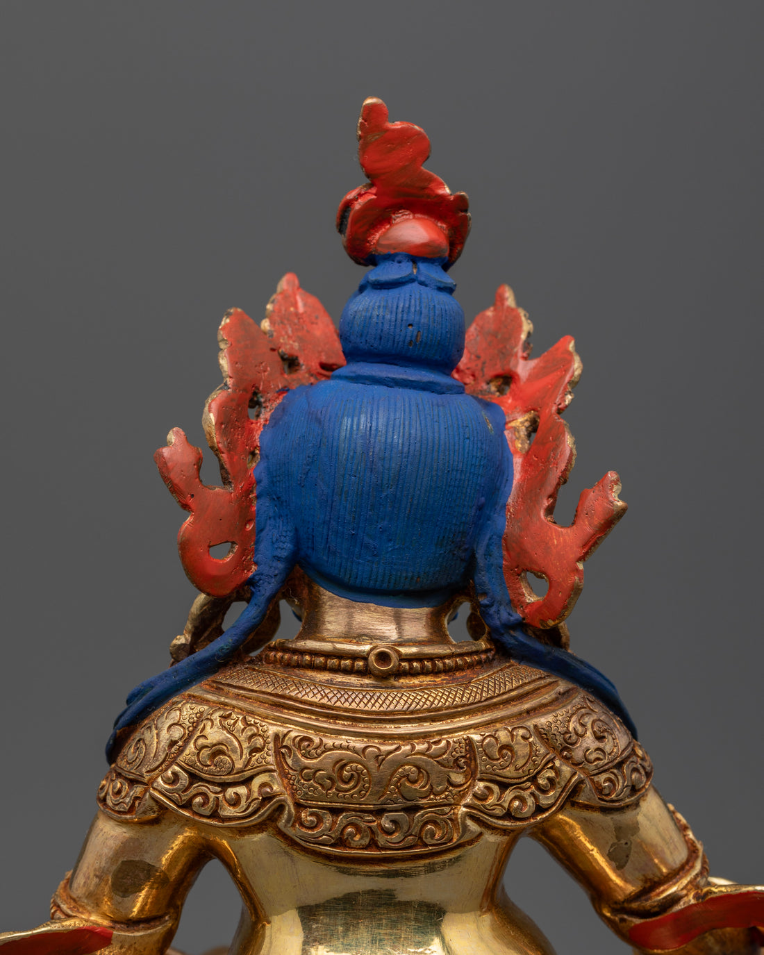 Dzambhala Wealth Statue: Tibetan Craftsmanship & Spiritual Energy