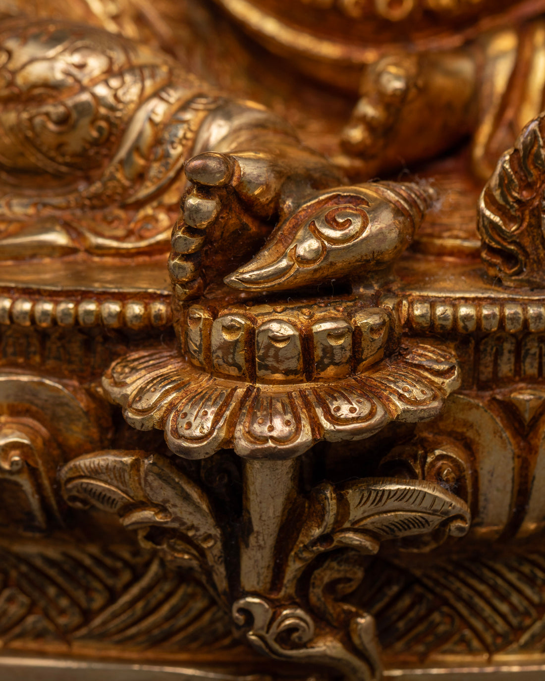 Dzambhala Wealth Statue: Tibetan Craftsmanship & Spiritual Energy