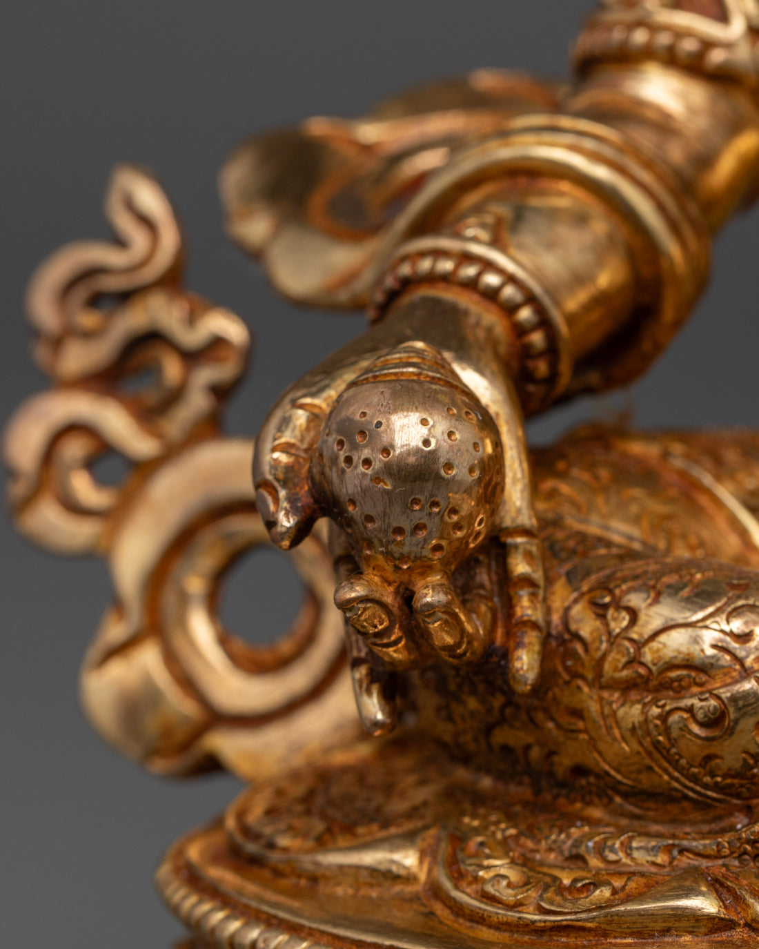 Dzambhala Wealth Statue: Tibetan Craftsmanship & Spiritual Energy