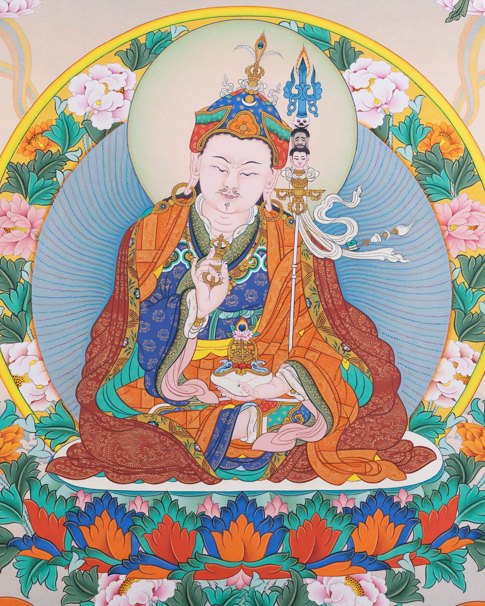 Guru Tsokye Dorje Thangka