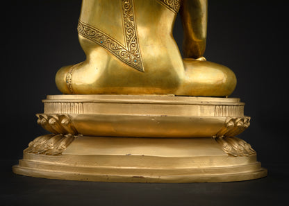 Tibetan Shakyamuni Buddha Statue for Sale