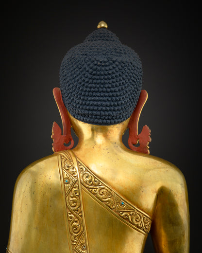 Tibetan Shakyamuni Buddha Statue for Sale