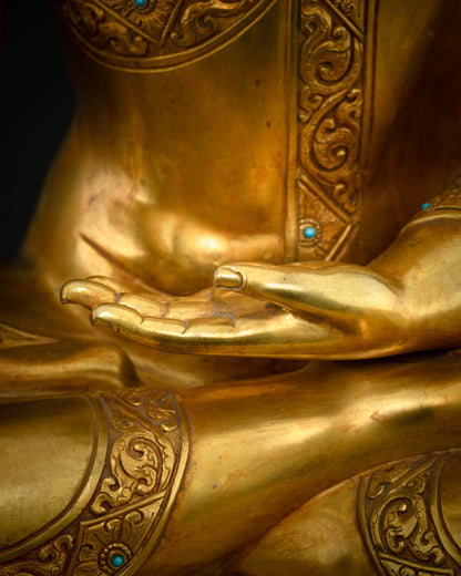 Tibetan Shakyamuni Buddha Statue for Sale