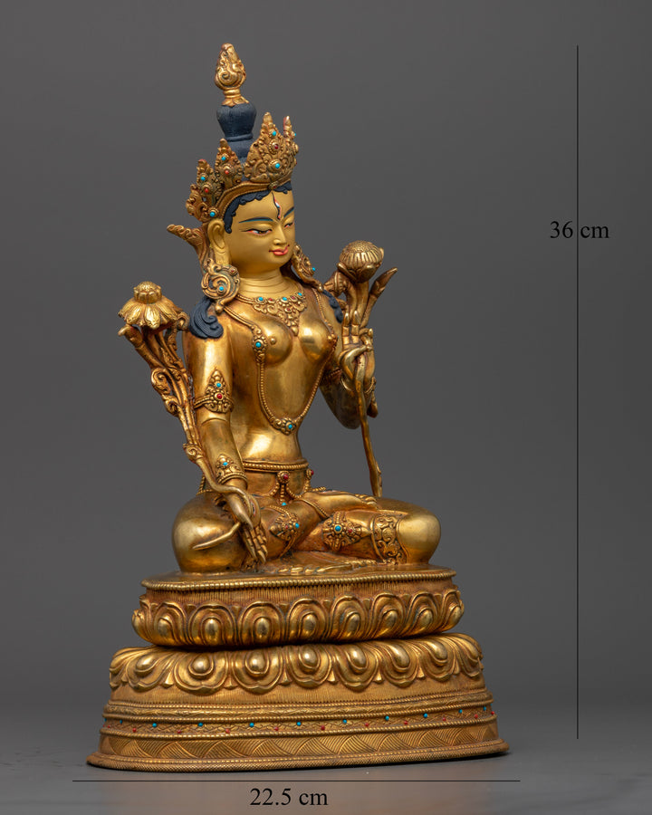 White Tara Statue: A Symbol of Purity and Divine Energy