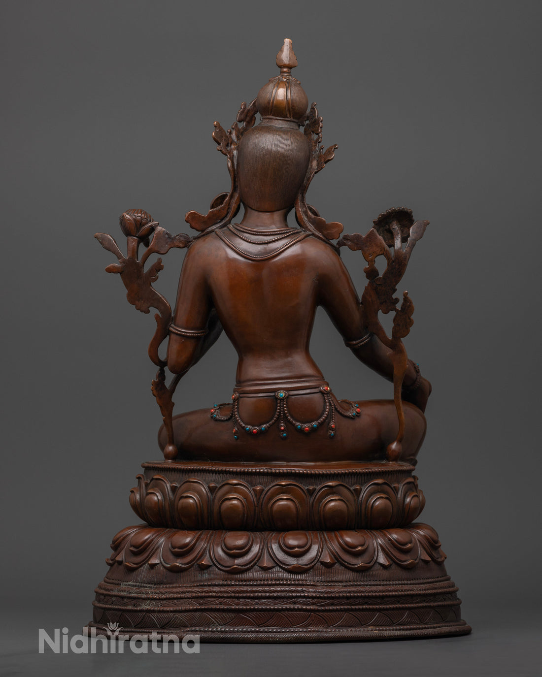 Oxidized Green Tara Statue for Sale | Powerful Symbol of Protection