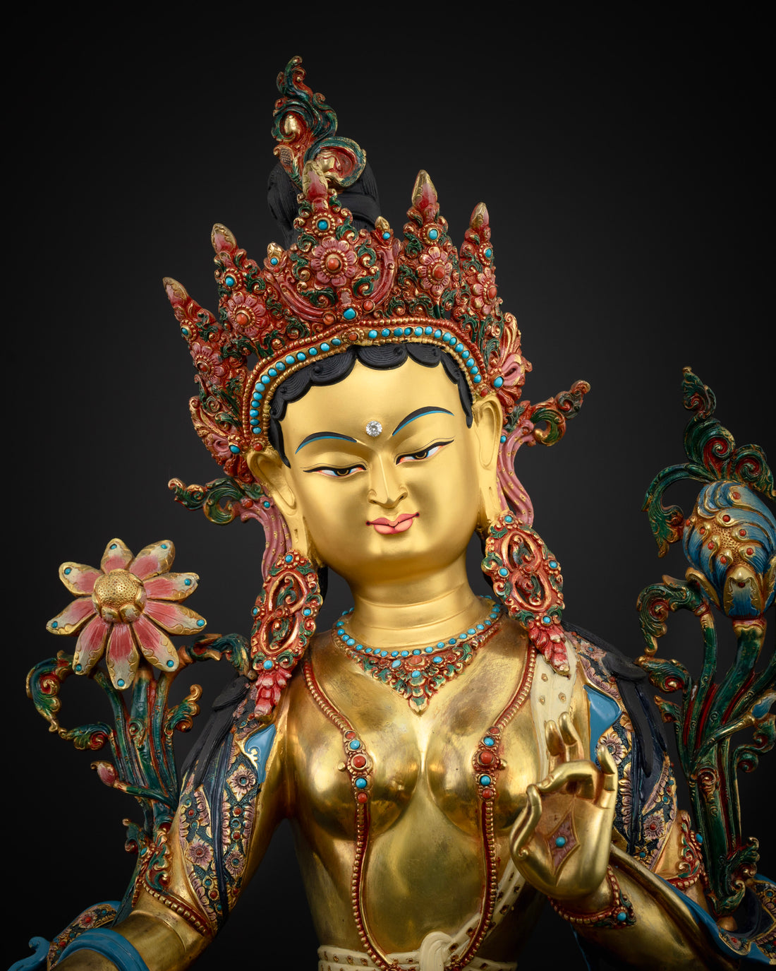 Green Tara Statue: Invoke Healing & Compassion