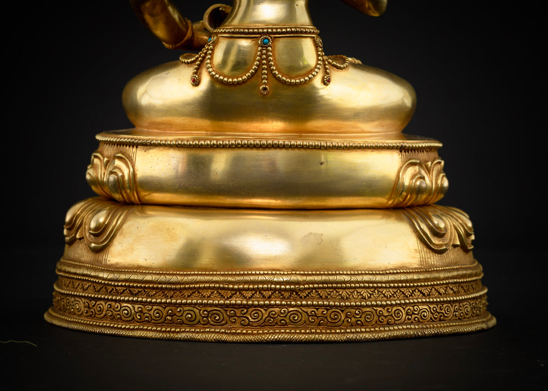 Vajrasattva Statue: Inner Purification Practices