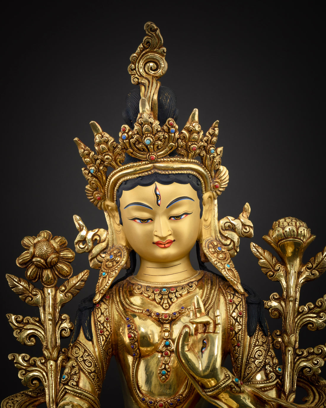 Premium White Tara: The Goddess of Longevity and Serenity