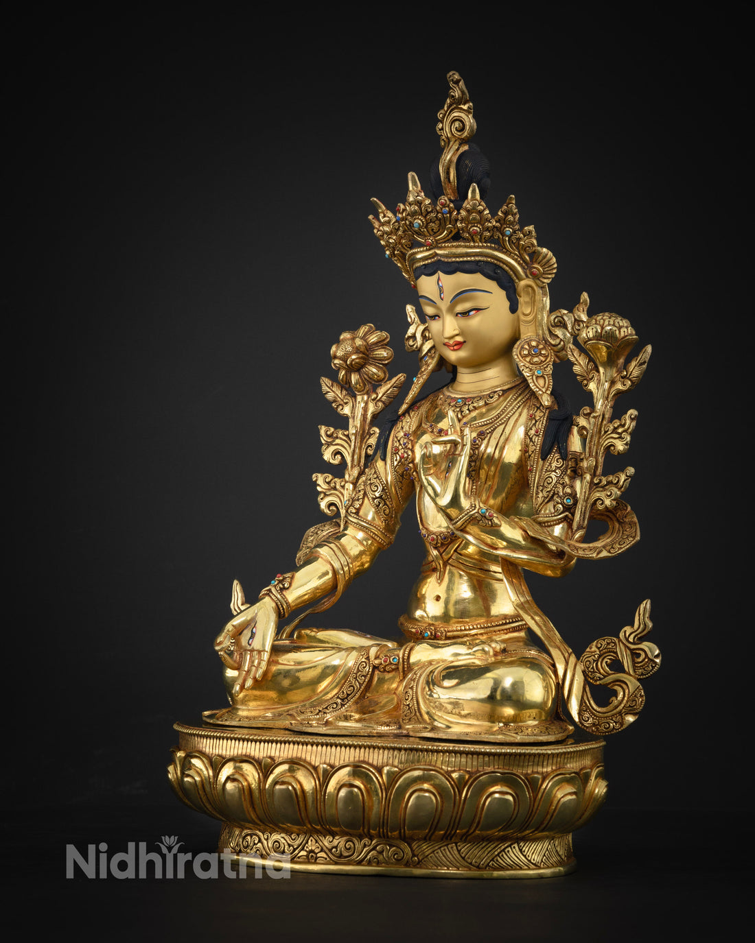 Premium White Tara: The Goddess of Longevity and Serenity