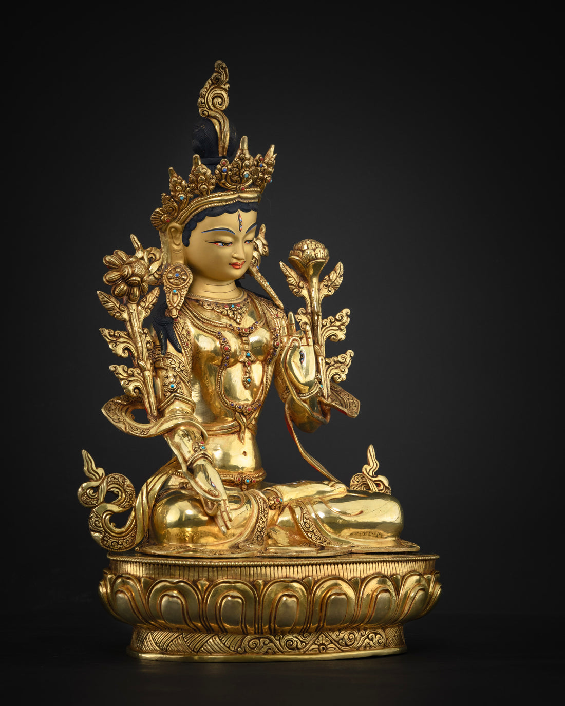 Premium White Tara: The Goddess of Longevity and Serenity