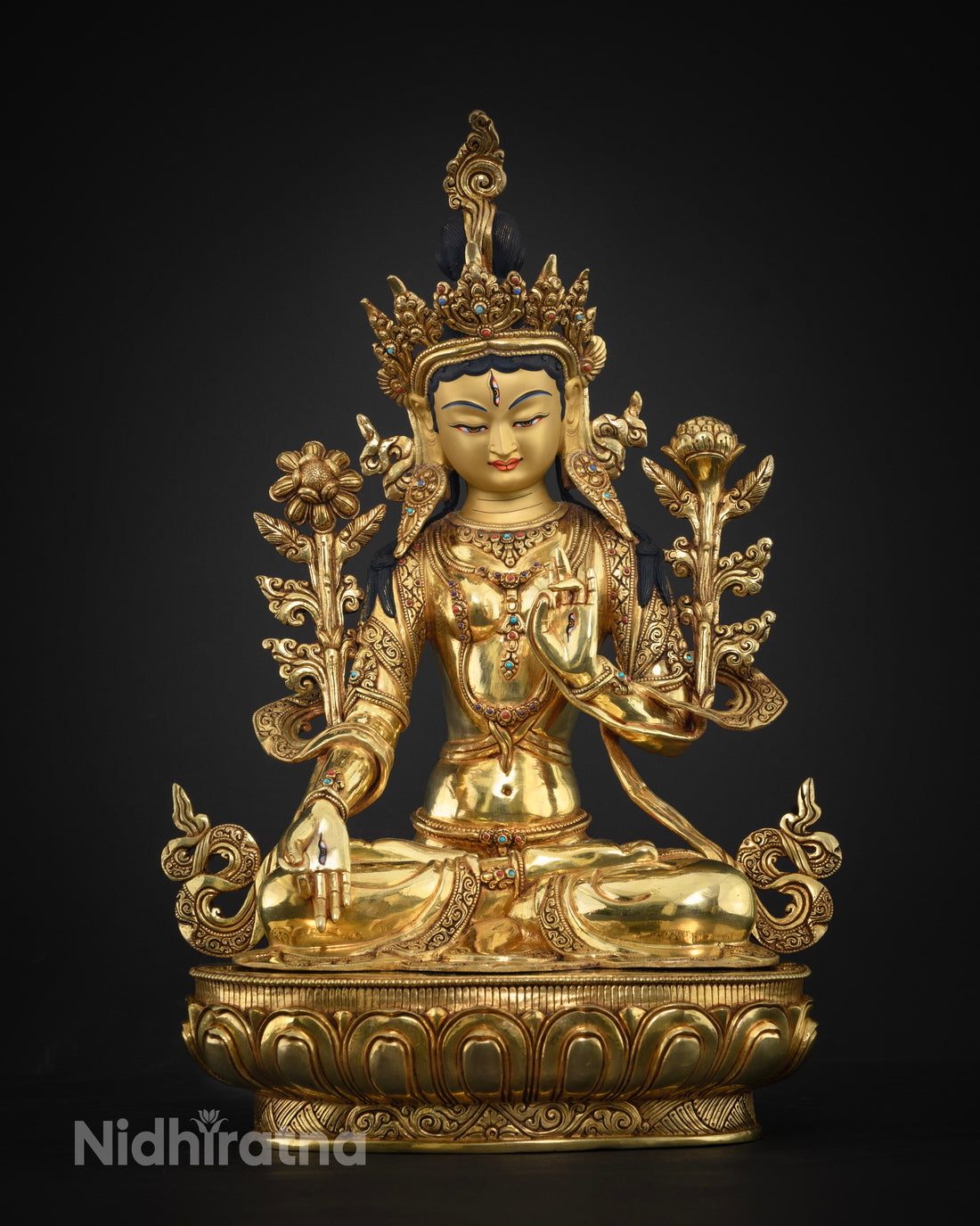 Premium White Tara: The Goddess of Longevity and Serenity