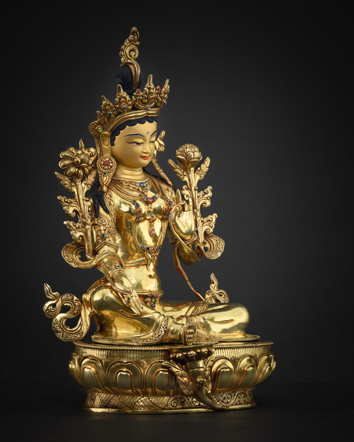 Premium Green Tara: Vibrant Symbols of Compassion