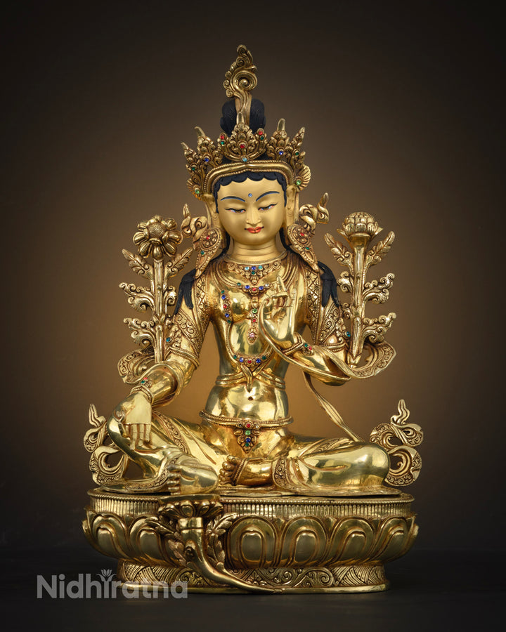 Premium Green Tara: Vibrant Symbols of Compassion