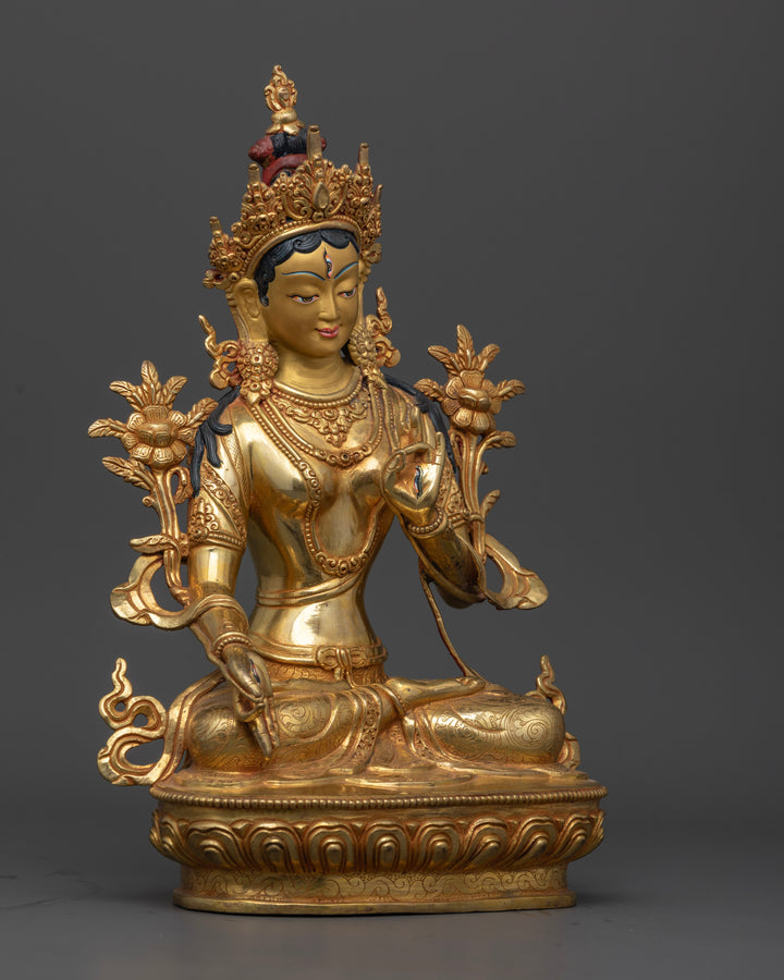 White Tara Statue: Symbols of Longevity and Wisdom