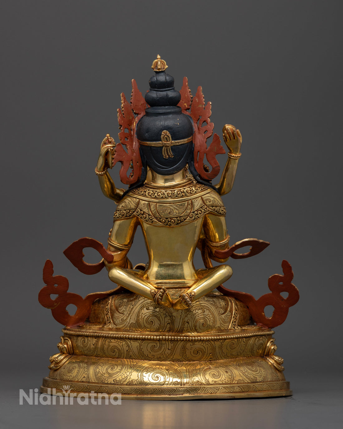 Vajrasattva with Consort Statue : Ideal for Spiritual Growth