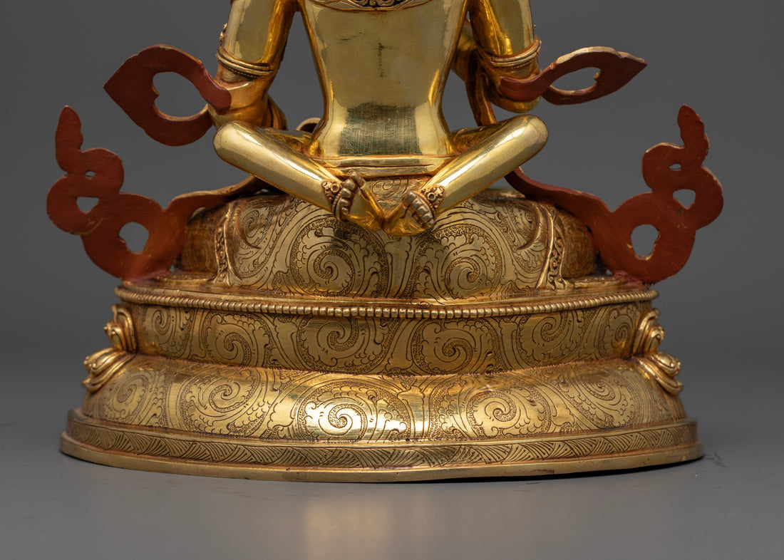 Vajrasattva with Consort Statue : Ideal for Spiritual Growth