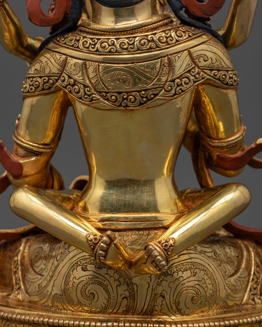 Vajrasattva with Consort Statue : Ideal for Spiritual Growth