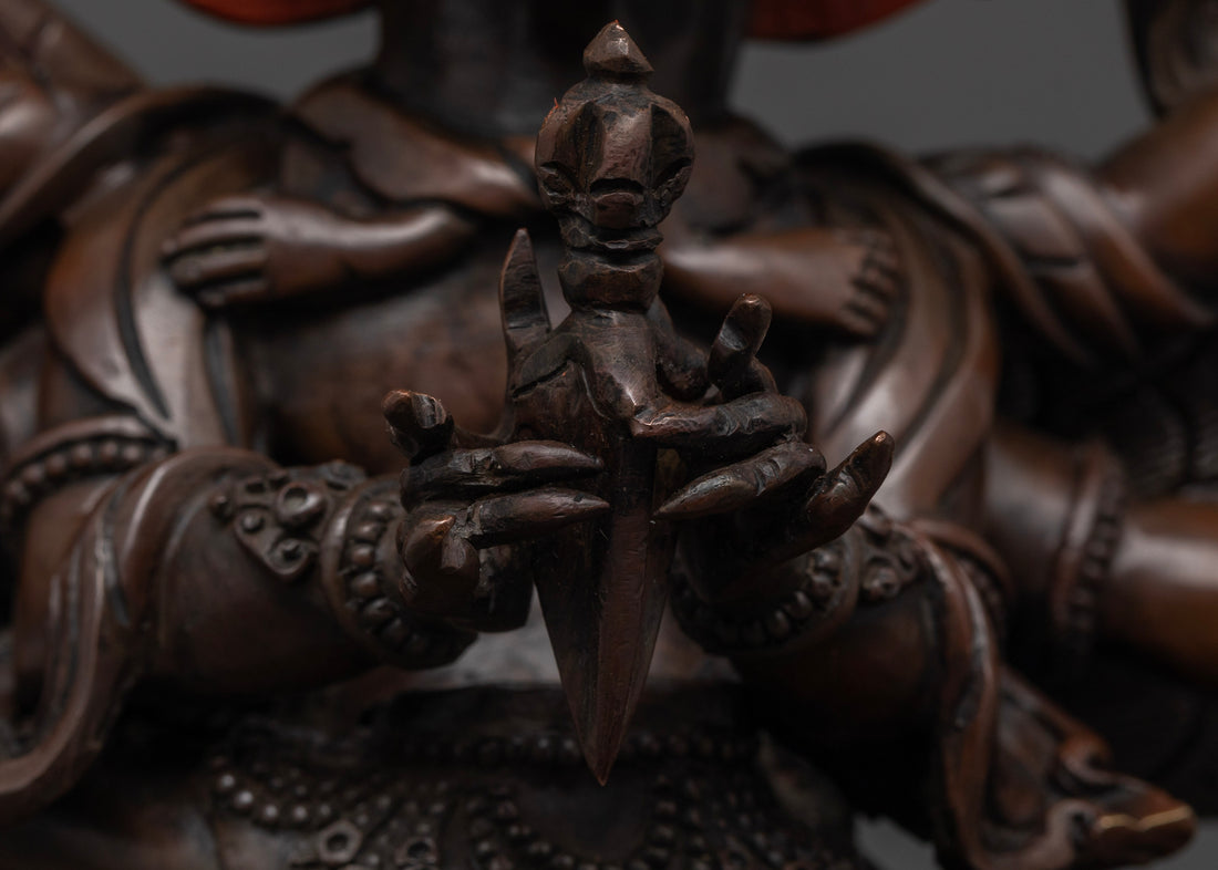 Vajrakilaya Statue : Embodying Divine Wrath