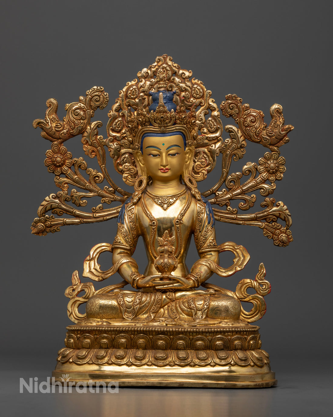 Amitayus long life mantra statue