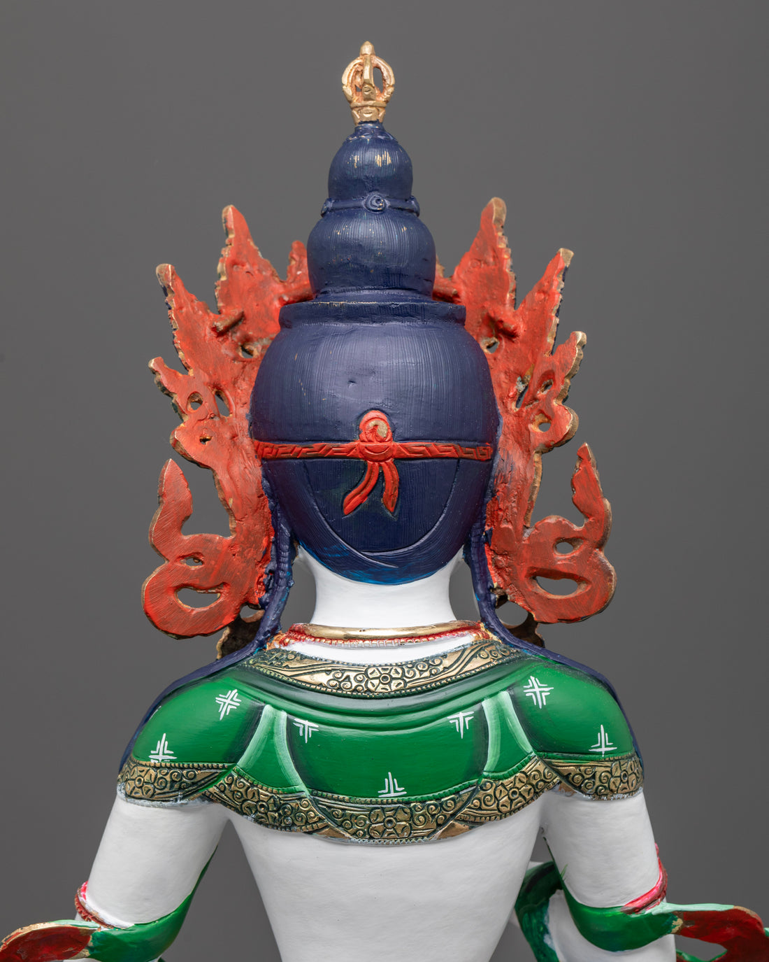 Vajrasattva Statue: Tibetan Buddhist Figurine