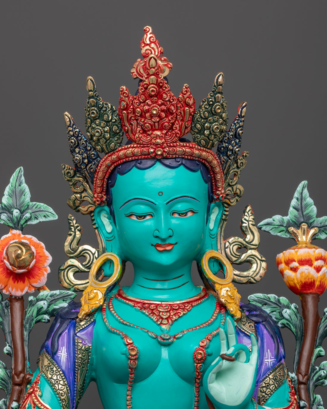 Green Tara Statue: Healing, Prosperity & Protection