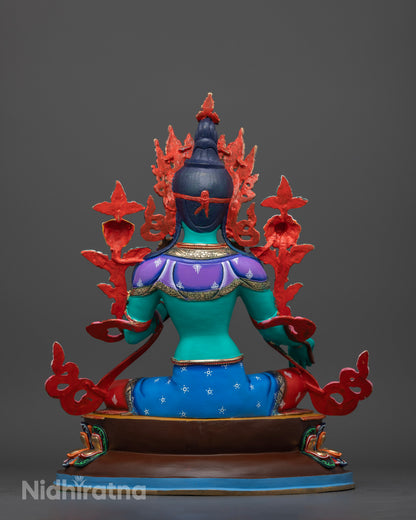 Green Tara Statue: Healing, Prosperity & Protection