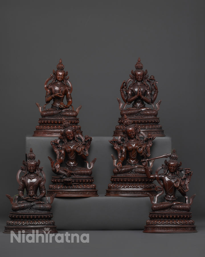 Bodhisattva Statue Set: For Inner Peace & Harmony