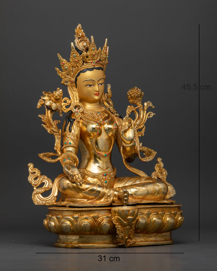 Green Tara: The Compassionate Savior of All Beings