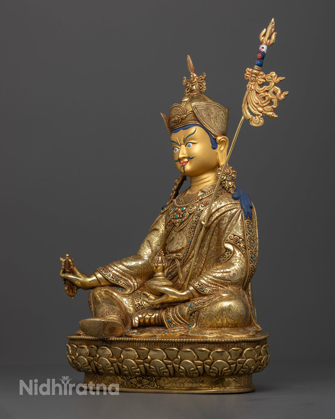 Guru Rinpoche Statue for Meditation & Spiritual Awakening