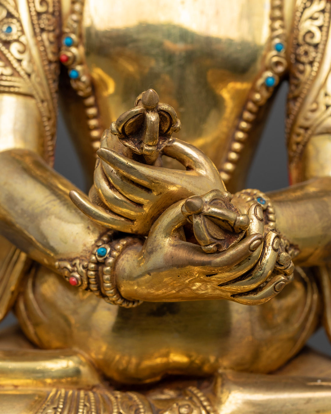 Guhyasamaja Statue: Tibetan Buddhist