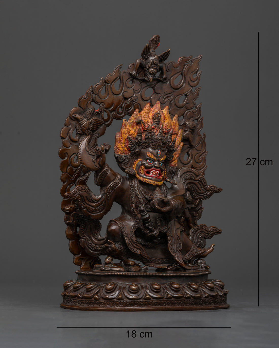 Majestic Mahakala Bernagchen Statue