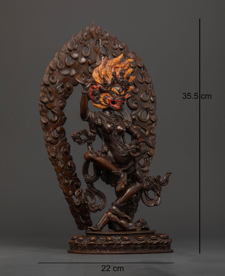 Magnificent Singha Mukha Statue