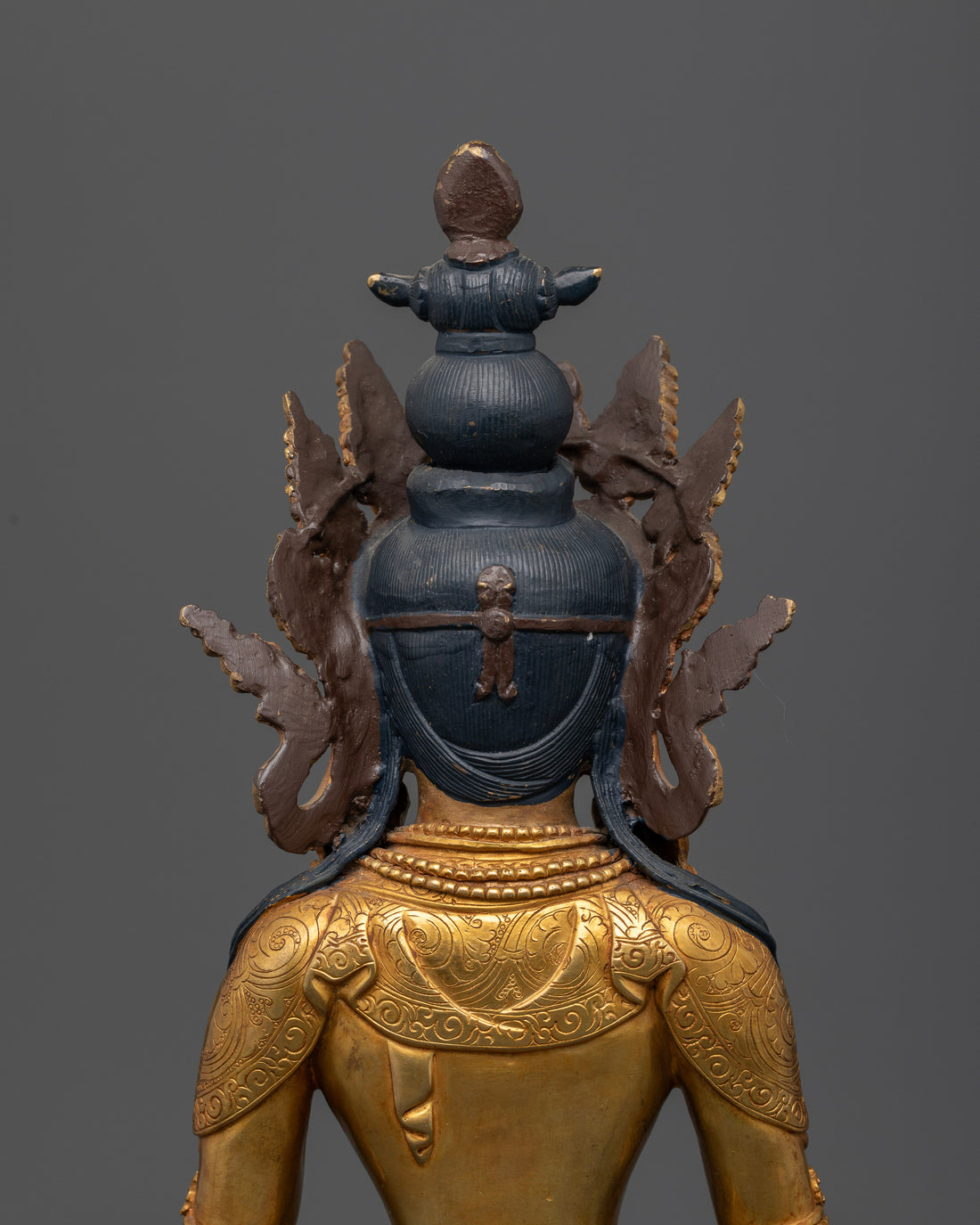 Handmade Amitayus Statue: Embodiment of Longevity and Spiritual Fulfillment