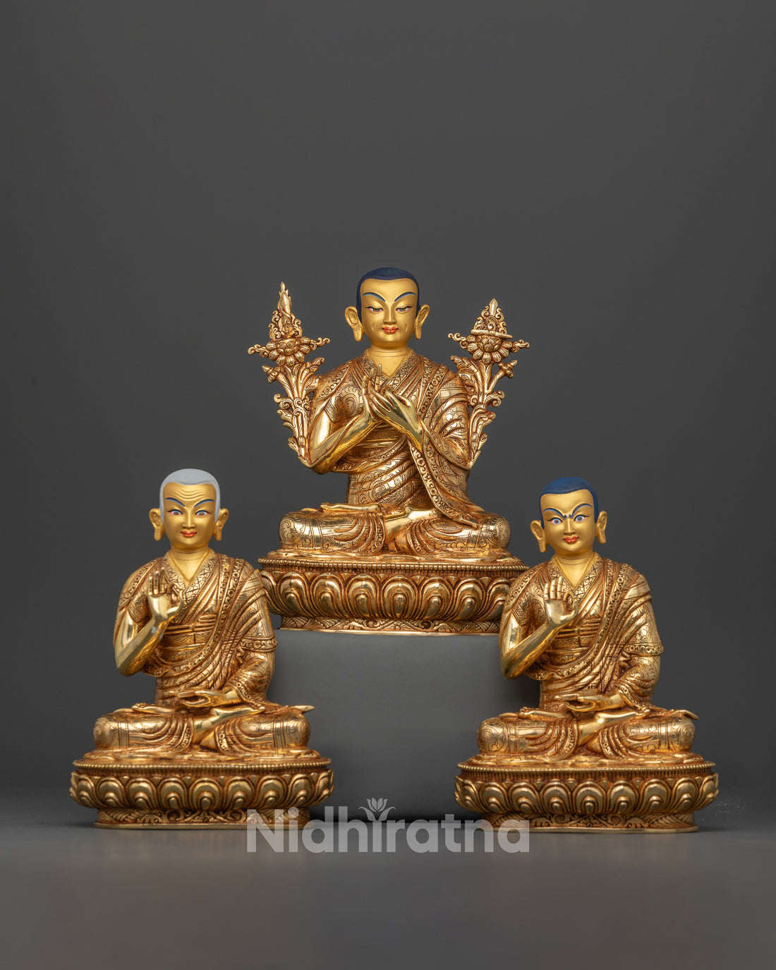 Tsongkhapa: The Sacred Guide in Radiant Gold