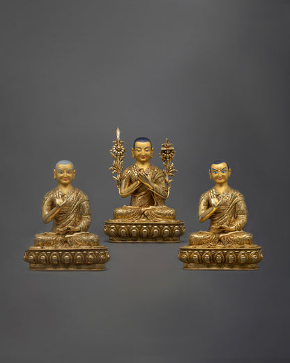 Tsongkhapa Lama Set for Altar | Gelug Tradition